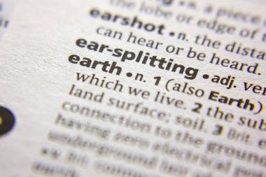 Sözlükte Word veya ifade Earth.