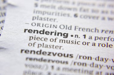 Sözlükte sözcük veya tümcecik oluşturma.