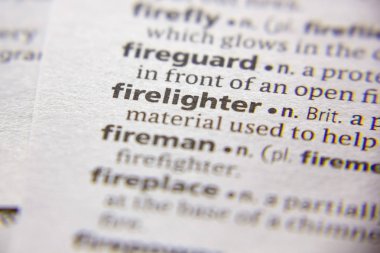 Sözlükte Word veya ifade Firelighter.