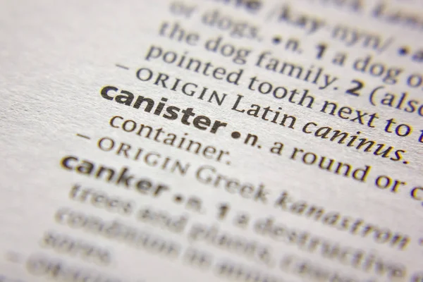 Sözlükteki Sözcük veya tümcecik Kutu.