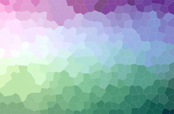 Ilustración abstracta de fondo verde, púrpura Little Hexagon — Foto de Stock