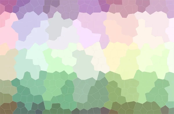 Absztrakt illusztrációja zöld, lila Kis Hexagon háttér — Stock Fotó