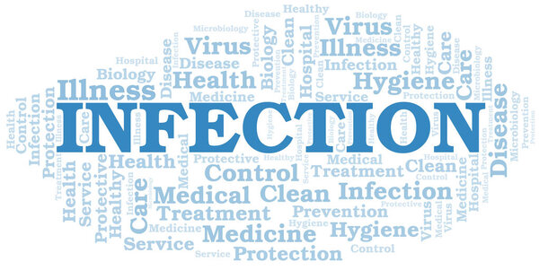 Инфекционный вектор слова "облако", сделанный только с текстом
.