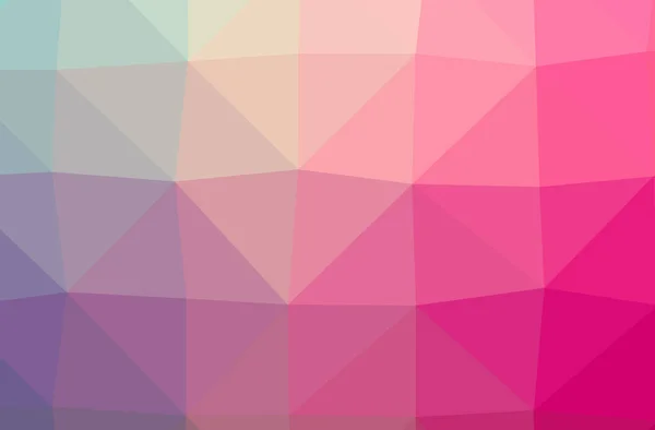 Illustration de l'abstrait Rose horizontal bas fond poly. Magnifique motif polygone . — Photo