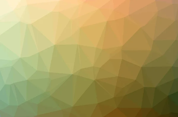 Ilustrace z abstraktní oranžové, žluté vodorovné nízké poly pozadí. Krásný mnohoúhelník návrhový vzor. — Stock fotografie
