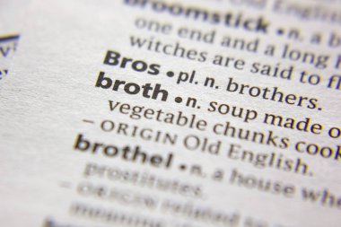 Sözlükteki kelime veya tümcecik Et suyu.