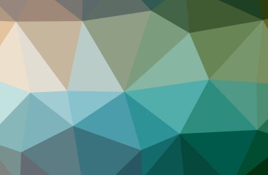 Soyut mavi yatay düşük Poli arka plan resmi. Güzel çokgen tasarım deseni. 