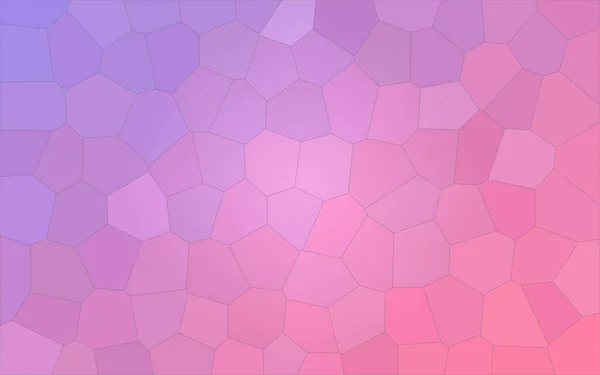 Abstract illustration of purple pastel Big Hexagon background, digitally generated. — Stock Photo, Image