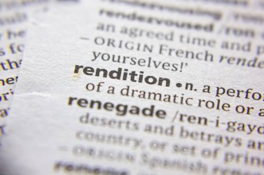 Sözlükte sözcük veya tümcecik yorumu.