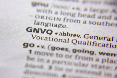 Sözlükte kelime veya ifade Gnvq kısaltması.