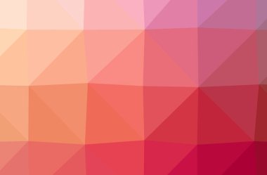 Soyut kırmızı yatay düşük Poli arka plan resmi. Güzel çokgen tasarım deseni. 