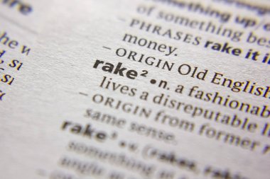 Sözlükte Kelime veya tümcecik Tırmık.