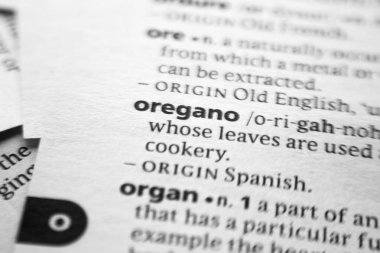 Sözlükte kelime veya ifade Kekik.