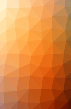 Soyut turuncu dikey düşük Poli arka plan resmi. Güzel çokgen tasarım deseni. 