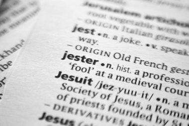 Sözlükteki sözcük veya deyim Soytarı.