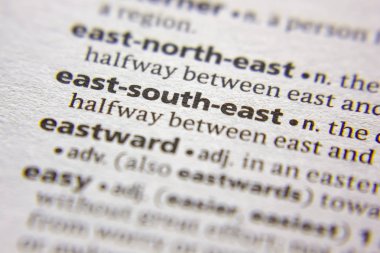 Sözlükte Doğu-Güneydoğu sözcüğü veya tümcesi.