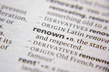 Sözlükte sözcük veya tümcecik ünlü.