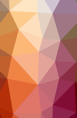 Soyut turuncu dikey düşük Poli arka plan resmi. Güzel çokgen tasarım deseni. 