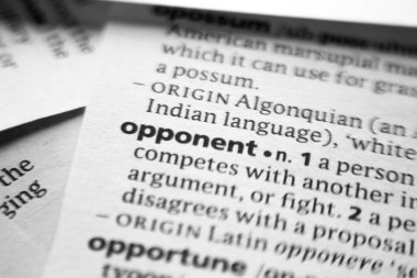 Sözlükteki Sözcük veya tümceci Rakip.