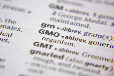 Sözlükteki sözcük veya tümcecik Gmo kısaltması.