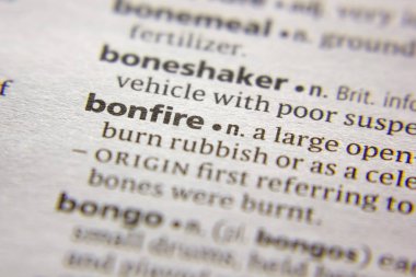 Sözlükte Kelime veya ifade Şenlik Ateşi.