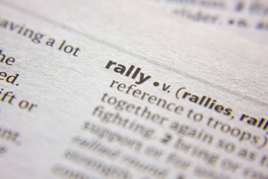 Sözlükte Sözcük veya tümcecik Rallisi.