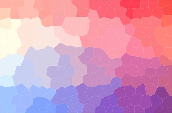 Illustration abstraite de violette, rouge Taille moyenne fond hexagonal — Photo