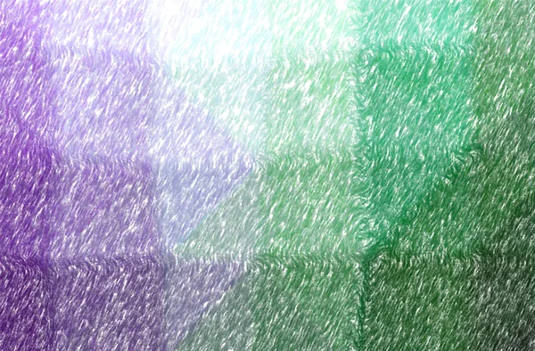 Ilustrasi abstrak dari latar belakang pensil berwarna hijau, ungu Abstrak — Stok Foto