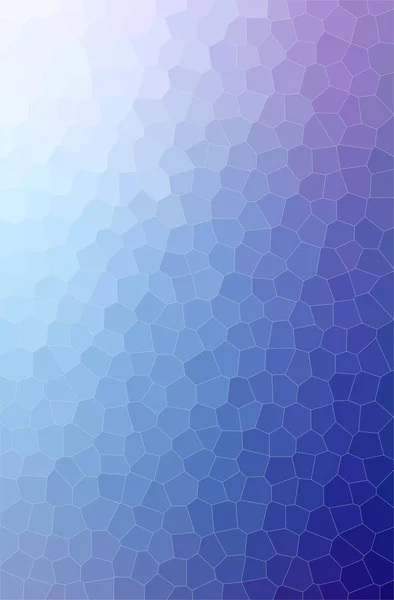 Abstrakt illustration af blå og lilla Little Hexagon baggrund - Stock-foto