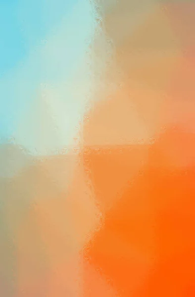 Ilustración abstracta de fondo de bloques de vidrio naranja —  Fotos de Stock