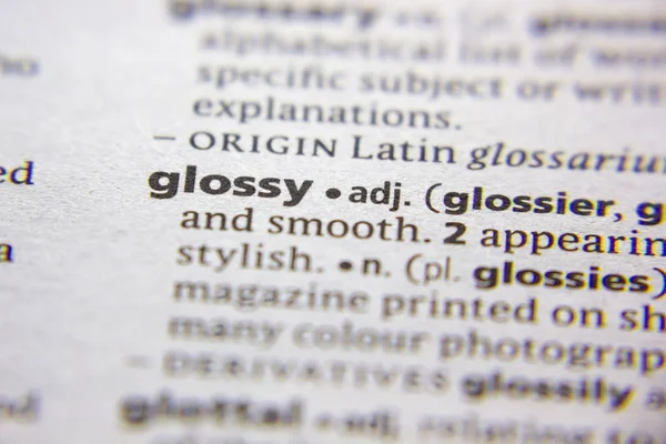 Sözlükte Sözlükte Sözlükte Sözcük veya Tümcecik Parlak.