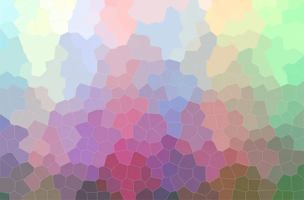 Ilustración abstracta del fondo verde y rosado de Little Hexagon —  Fotos de Stock