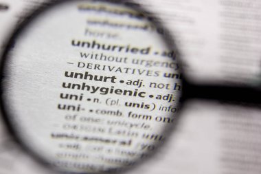 Kelime veya tümcecik bir sözlük içinde Hurt.