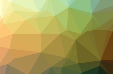 Soyut turuncu yatay düşük Poli arka plan resmi. Güzel çokgen tasarım deseni. 