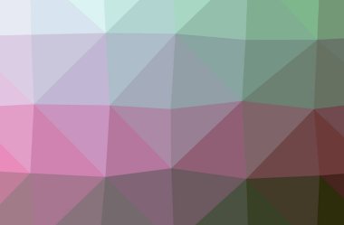 Soyut pembe yatay düşük Poli arka plan resmi. Güzel çokgen tasarım deseni. 