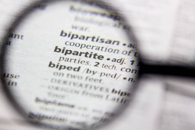 Sözlük içinde kelime veya cümle Bipartite.