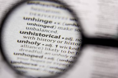 Sözcük veya ifade bir sözlükte tarihsel değil.