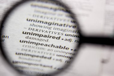 Kelime veya cümle bir sözlükte engelliler.