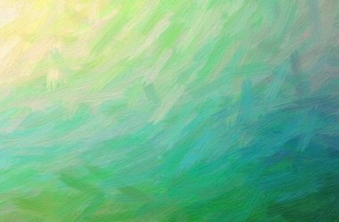 Soyut Yeşil kıl fırça yağlı boya arka plan resmi