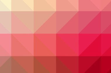 Soyut kırmızı yatay düşük Poli arka plan resmi. Güzel çokgen tasarım deseni. 