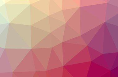 Soyut kırmızı yatay düşük Poli arka plan resmi. Güzel çokgen tasarım deseni. 