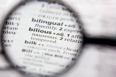 Kelime veya ifade Bilious bir sözlük.