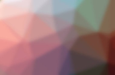 Kırmızının küçük cam zemin boyunca soyut çizimi