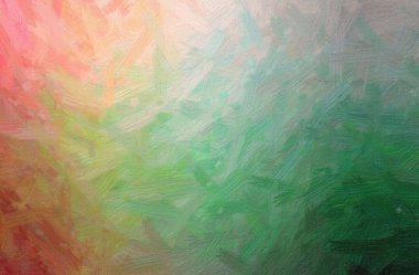 Soyut Yeşil kıl fırça yağlı boya arka plan resmi