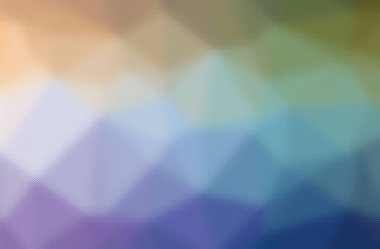 Küçük cam zemin boyunca mavi ve kırmızının soyut çizimi