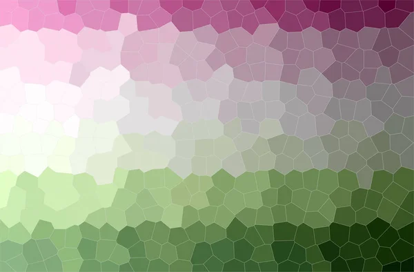 Illustration abstraite de fond vert, rose, rouge Petit hexagone — Photo