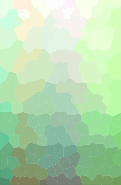 緑色、黄色、中型の六角形の背景の抽象的なイラスト — ストック写真