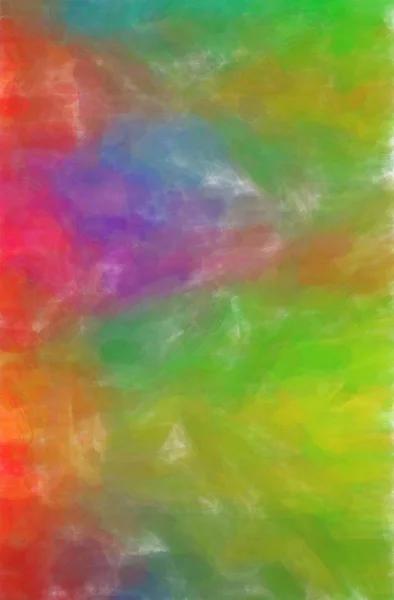 Абстрактная иллюстрация зеленого, розового, фиолетового, красного акварельного фона — стоковое фото