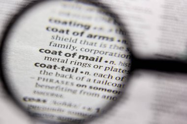 Kelime veya cümle bir sözlükte posta kat.