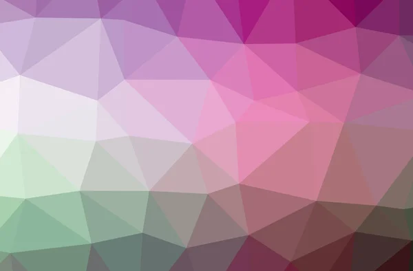Иллюстрация абстрактного горизонтального низкого поли-фона Pink. Красивый рисунок многоугольника . — стоковое фото